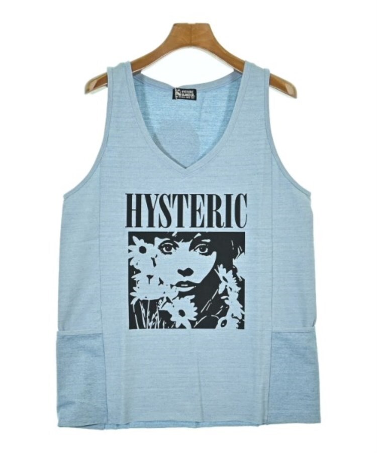 ラグタグ(RAGTAG)のHYSTERIC GLAMOUR ヒステリックグラマー レディース タンクトップ サイズ：F 水色