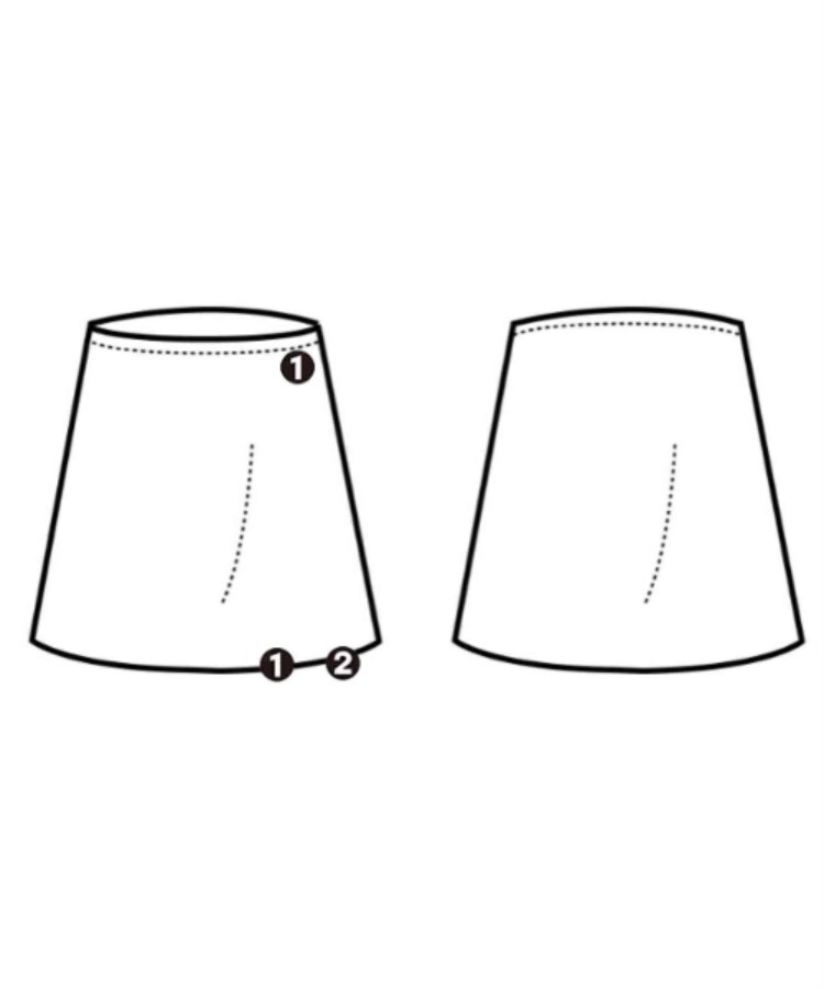 ラグタグ(RAGTAG)のCOMME des GARCONS コムデギャルソン レディース ロング・マキシ丈スカート サイズ：F9
