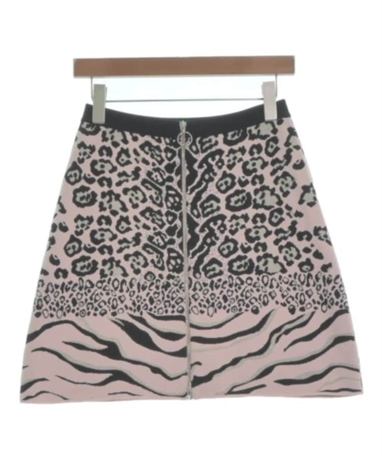 ラグタグ(RAGTAG)のSTELLA McCARTNEY ステラマッカートニー レディース ミニスカート サイズ：42(M位) ピンクx黒xグレー(総柄)