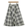 ラグタグ(RAGTAG)のUNITED ARROWS ユナイテッドアローズ レディース ロング・マキシ丈スカート サイズ：38(M位) 白x黒(チェック)