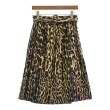 ラグタグ(RAGTAG)のBURBERRY バーバリー レディース ひざ丈スカート サイズ：40(M位) ベージュx茶(豹柄)