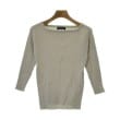 ラグタグ(RAGTAG)のgreen label relaxing グリーンレーベルリラクシング レディース ニット・セーター サイズ：-(XS位) グレーベージュ系