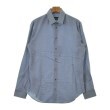 ラグタグ(RAGTAG)のGIORGIO ARMANI ジョルジオアルマーニ メンズ ドレスシャツ サイズ：40(L位) 青x黒(総柄)