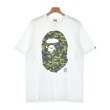 ラグタグ(RAGTAG)のA BATHING APE アベイシングエイプ メンズ Tシャツ・カットソー サイズ：XL 白