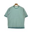 ラグタグ(RAGTAG)のFILIPPO DE LAURENTIIS フィリッポデラウレンティス メンズ ニット・セーター サイズ：50(XL位) 緑x白(ボーダー)