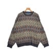 ラグタグ(RAGTAG)のTOWNCRAFT タウンクラフト メンズ ニット・セーター サイズ：XL 紺x茶xカーキ系等(総柄)