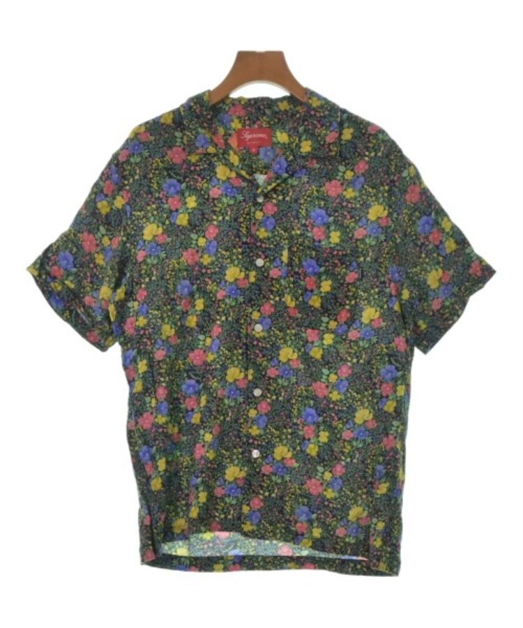 ラグタグ(RAGTAG)のSupreme シュプリーム メンズ カジュアルシャツ サイズ：S 黒x赤x紫等(花柄)