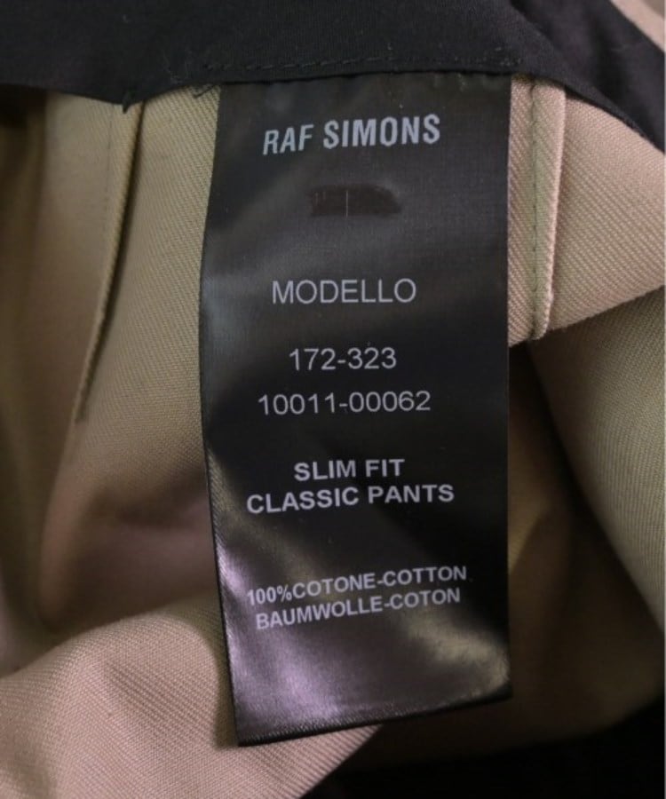 ラグタグ(RAGTAG)のRAF SIMONS ラフシモンズ メンズ チノパン サイズ：46(M位)4