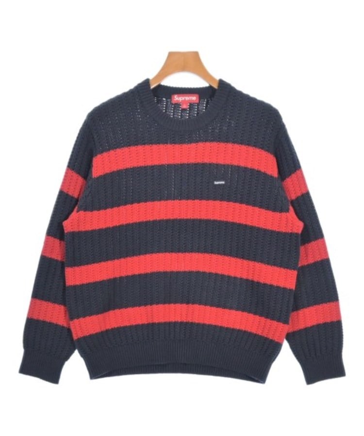 ラグタグ(RAGTAG)のSupreme シュプリーム メンズ ニット・セーター サイズ：S 紺x赤(ボーダー)
