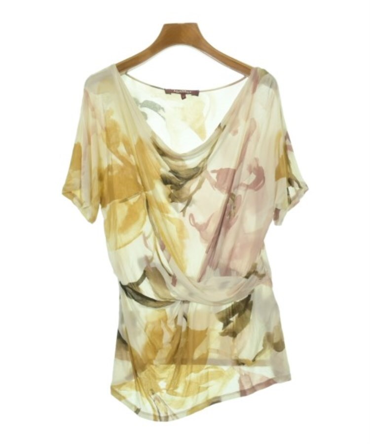 ラグタグ(RAGTAG)のMax Mara STUDIO マックスマーラストゥーディオ レディース Tシャツ・カットソー サイズ：M ベージュx白xピンク等(総柄)