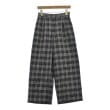 ラグタグ(RAGTAG)のNATURAL BEAUTY BASIC ナチュラルビューティーベーシック レディース パンツ（その他） サイズ：M 黒x茶x白(チェック)