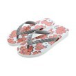 ラグタグ(RAGTAG)のTAO タオ レディース サンダル サイズ：24cm 白xグレーxオレンジ(ボタニカル)