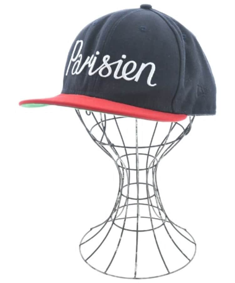 ラグタグ(RAGTAG)のMAISON KITSUNE メゾンキツネ メンズ キャップ サイズ：60.6cm 紺x赤x緑
