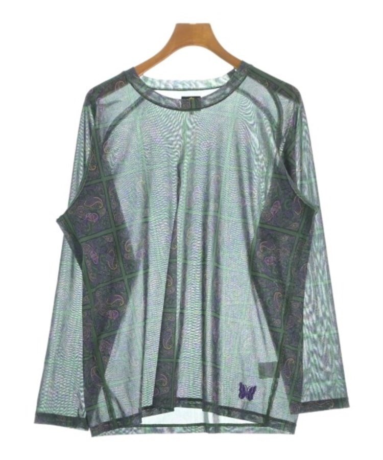 ラグタグ(RAGTAG)のNeedles ニードルス メンズ Tシャツ・カットソー サイズ：L 緑x紫x黒等(ペイズリー)