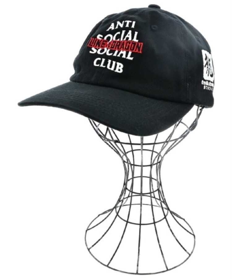 ラグタグ(RAGTAG)のANTI SOCIAL SOCIAL CLUB アンチソーシャルソーシャルクラブ メンズ キャップ 黒
