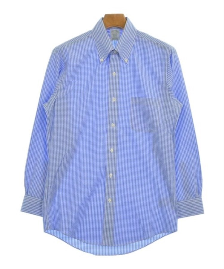 ラグタグ(RAGTAG)のBrooks Brothers ブルックスブラザーズ メンズ カジュアルシャツ サイズ：15(S位) 青x白(チェック)
