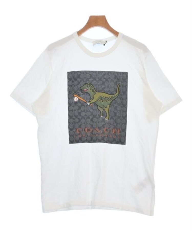 ラグタグ(RAGTAG)のCOACH コーチ メンズ Tシャツ・カットソー サイズ：L 白