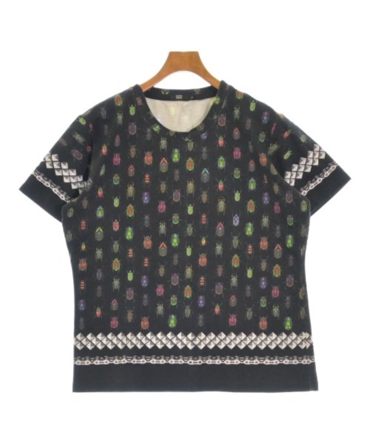 ラグタグ(RAGTAG)のMARKUS LUPFER マーカスルーファー メンズ Tシャツ・カットソー サイズ：L 黒xオレンジx緑等(総柄)