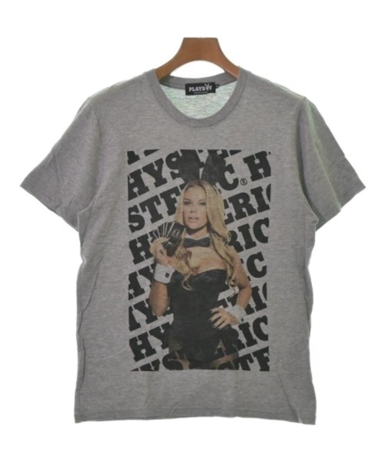 ラグタグ(RAGTAG)のPLAY BOY プレイボーイ メンズ Tシャツ・カットソー サイズ：M グレーx黒xベージュ