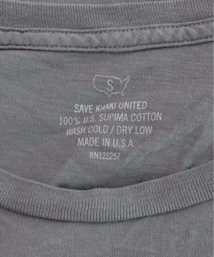 ラグタグ(RAGTAG)のSAVE KHAKI UNITED セーブカーキユナイテッド メンズ Tシャツ・カットソー サイズ：S3