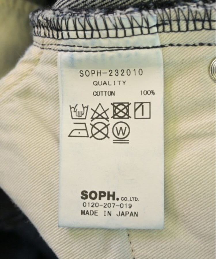 ラグタグ(RAGTAG)のSOPHNET. ソフネット メンズ デニムパンツ サイズ：S4