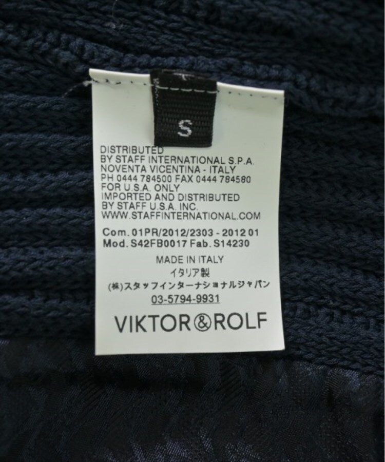 ラグタグ(RAGTAG)のVIKTOR&ROLF ヴィクター＆ロルフ メンズ カジュアルシャツ サイズ：S4