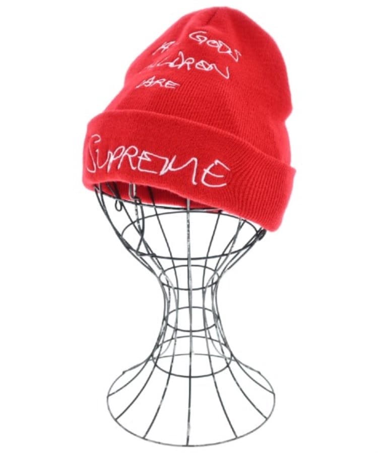 ラグタグ(RAGTAG)のSupreme シュプリーム メンズ ニットキャップ・ビーニー 赤