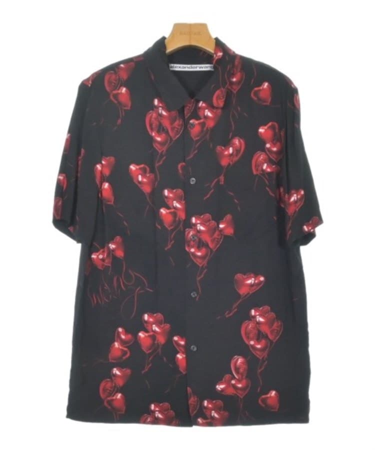 ラグタグ(RAGTAG)のALEXANDER WANG アレキサンダーワン レディース カジュアルシャツ サイズ：XS 黒x赤(総柄)
