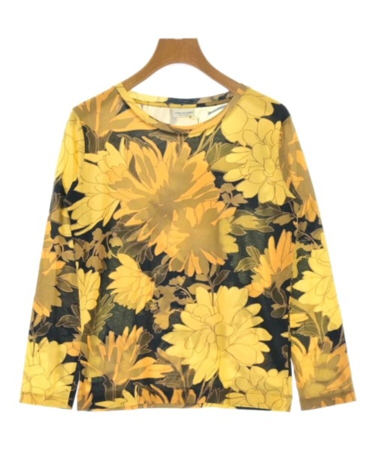 ラグタグ(RAGTAG)のDRIES VAN NOTEN ドリスヴァンノッテン レディース Tシャツ・カットソー サイズ：XS 黄xオレンジx黒(総柄)
