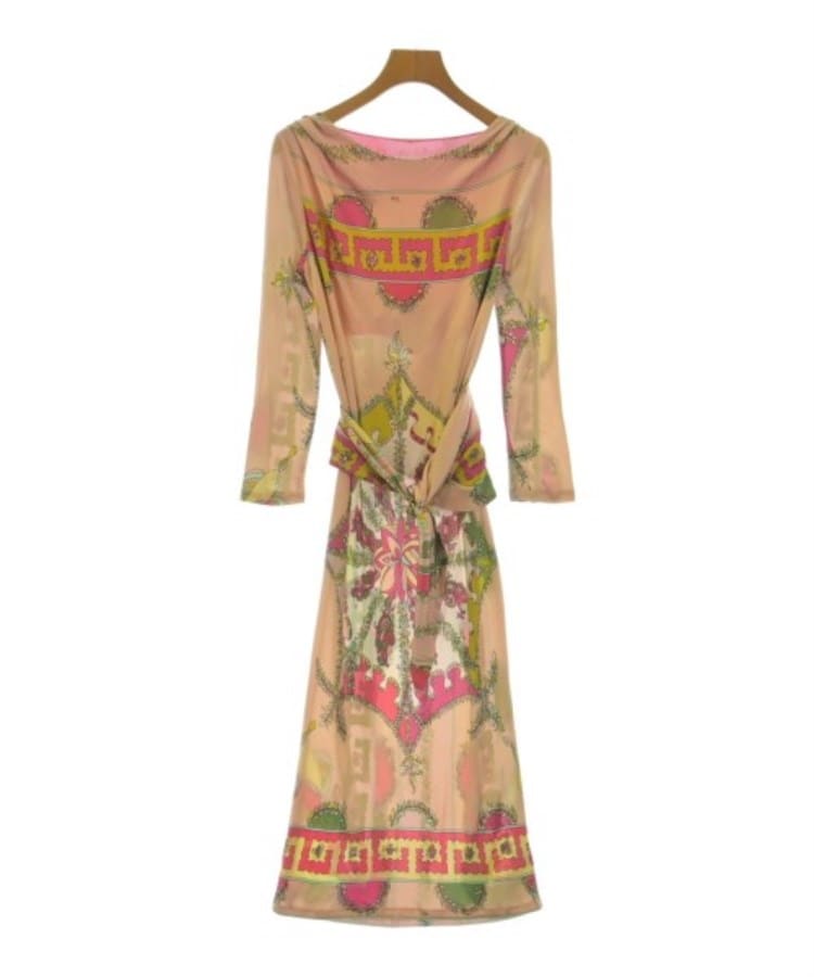 ラグタグ(RAGTAG)のEMILIO PUCCI エミリオプッチ レディース ワンピース サイズ：38(S位) ピンクx緑x黄緑等(総柄)