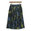 ラグタグ(RAGTAG)のUNITED ARROWS ユナイテッドアローズ レディース ロング・マキシ丈スカート サイズ：36(S位) 黒x緑x青等(花柄)