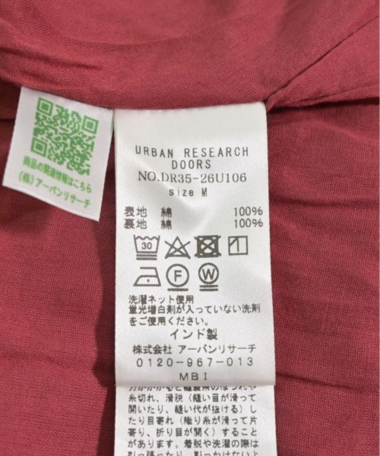 ラグタグ(RAGTAG)のURBAN RESEARCH DOORS アーバンリサーチドアーズ レディース ワンピース サイズ：M4