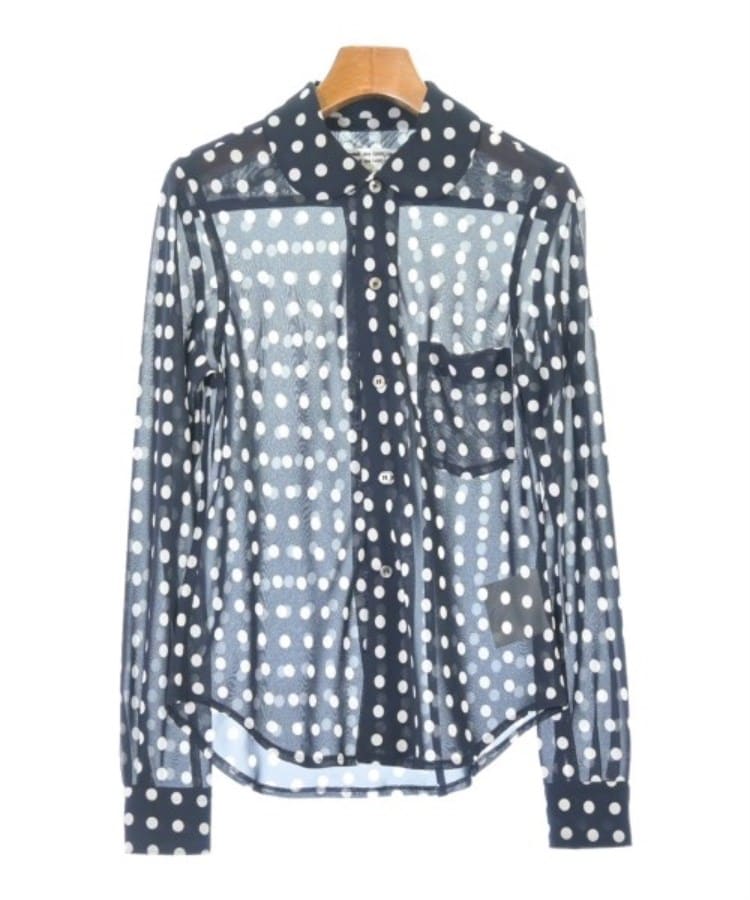 ラグタグ(RAGTAG)のCOMME des GARCONS COMME des GARCONS コムデギャルソンコムデギャルソン レディース ブラウス サイズ：XS 紺x白(ドット)