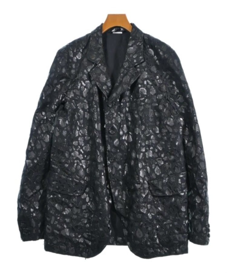 美品】Black Comme des Garcons ジャケット薔薇黒L