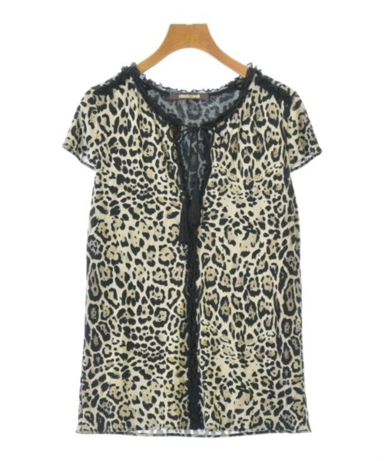 roberto cavalli ロベルトカバッリ　Tシャツ　半袖　デニム roberto cavalli ロベルトカバッリ Tシャツ 半袖 デニム - メルカリ
