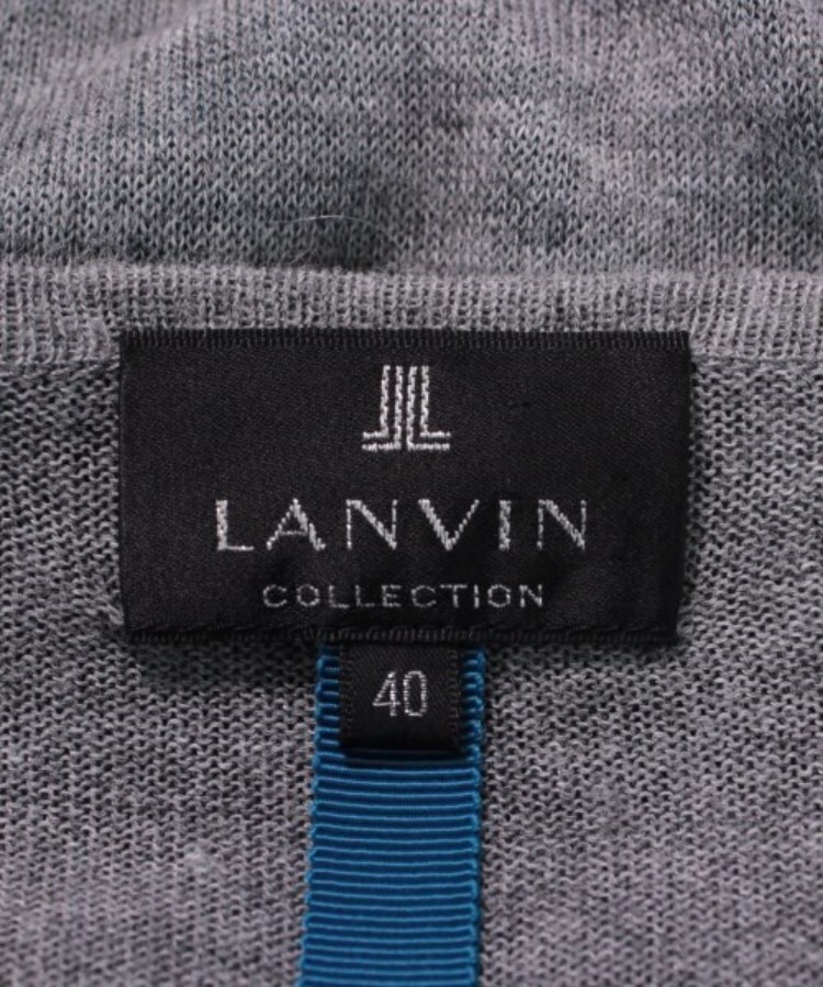 LANVAN COLLECTION 40素人寸法ですがウエストから - スカートスーツ上下