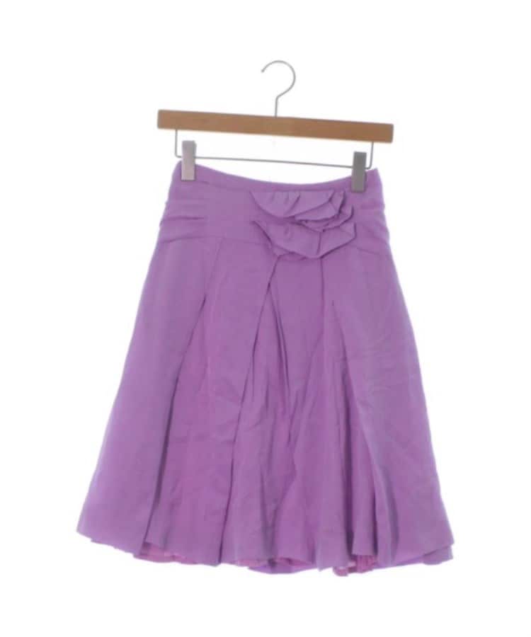 SONIA RYKIEL フレアスカート ベルト付き 40 サイズ - ひざ丈スカート