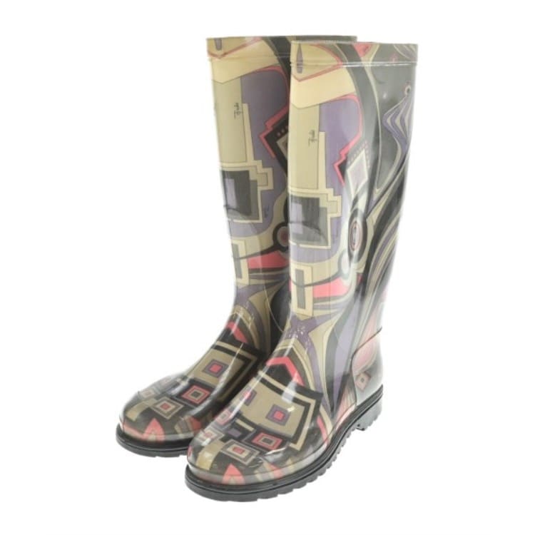 EMILIO PUCCI エミリオプッチ レディース レインシューズ サイズ EMILIO PUCCI エミリオプッチ レディース レインシューズ サイズ
