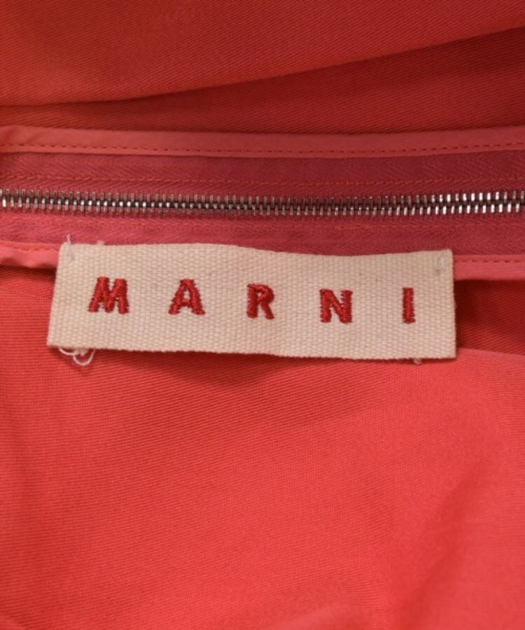 MARNI マルニ ひざ丈スカート 38(S位) 赤