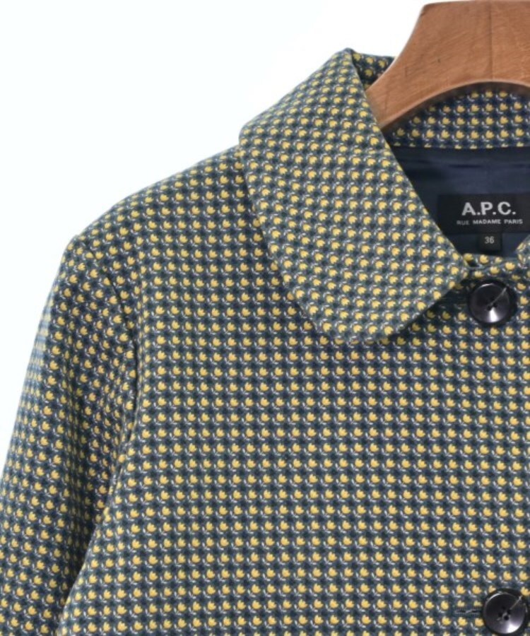 シリアルシール付 A.P.C. ステンカラーコート サイズ S