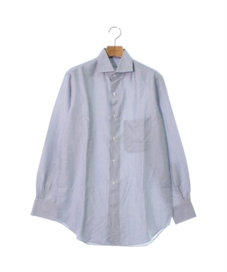 ラグタグ(RAGTAG)のLoro Piana ロロピアーナ メンズ ドレスシャツ サイズ：XS 水色x白(ストライプ)