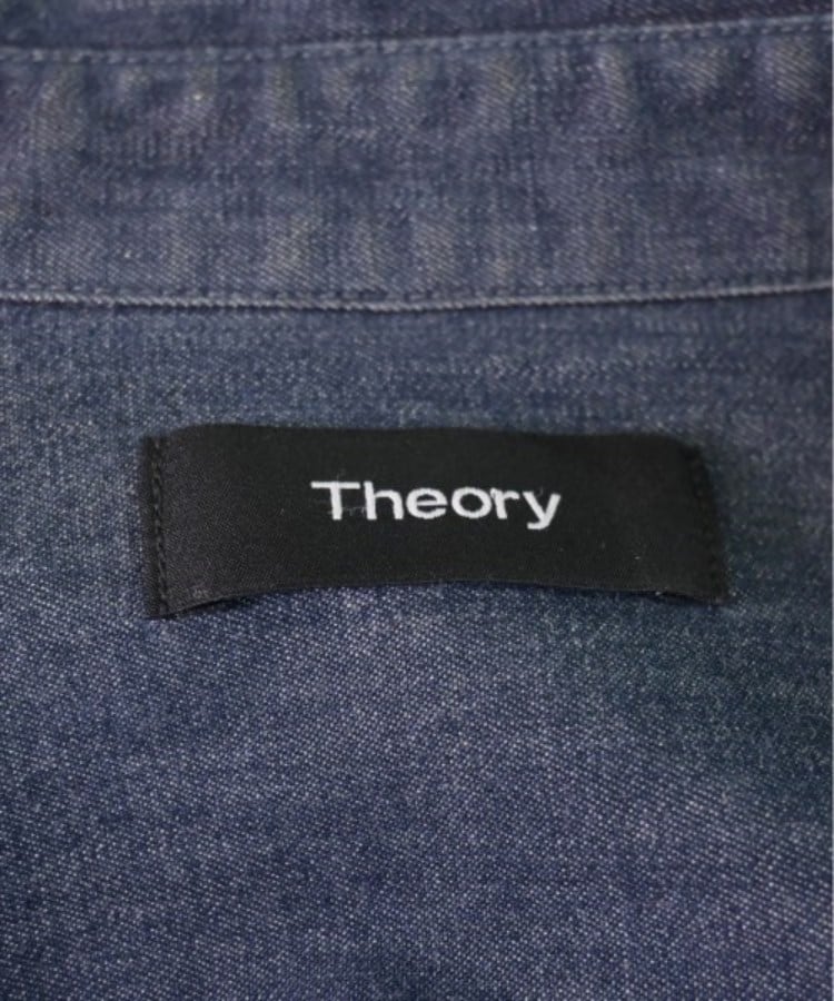 Theory セオリー カジュアルシャツ S 青