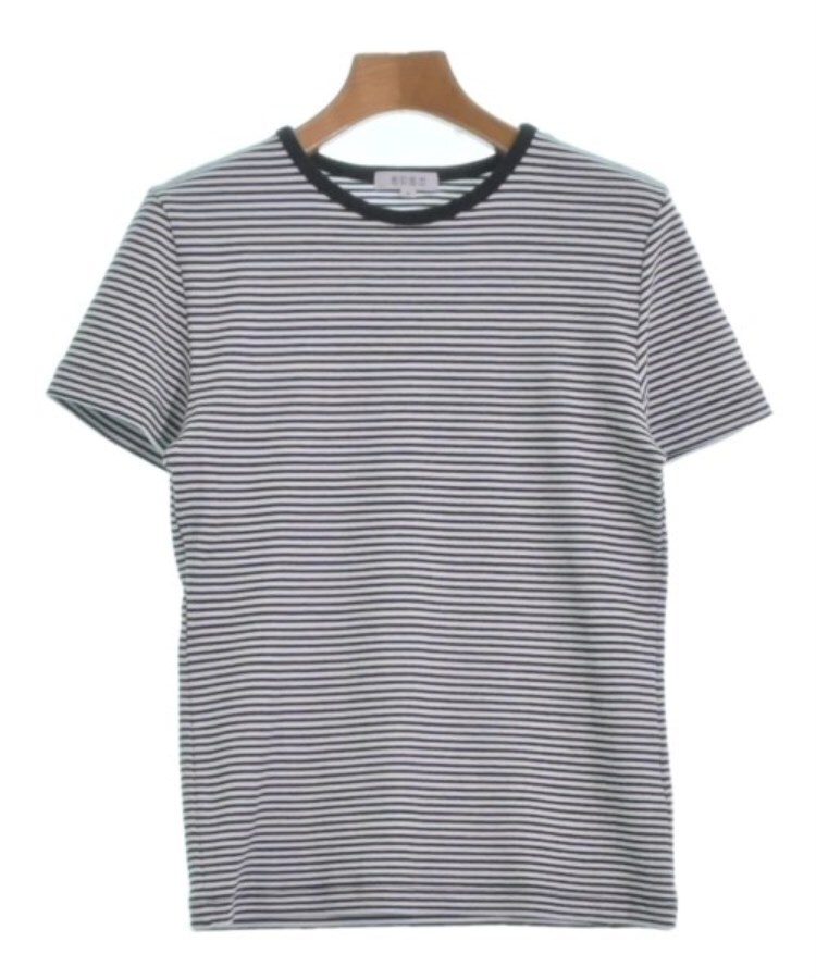 ラグタグ(RAGTAG)のPLST プラステ レディース Tシャツ・カットソー サイズ：M 黒x白(ボーダー)