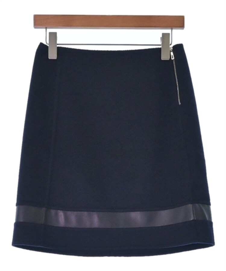 エルメス 紺色 スカート 36サイズ