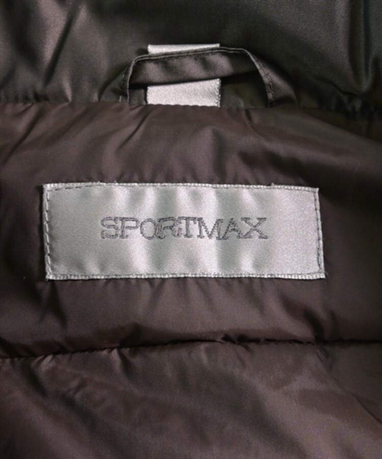 SPORTMAX スポーツマックス　レディース　黒　ダウンコート　ブラック