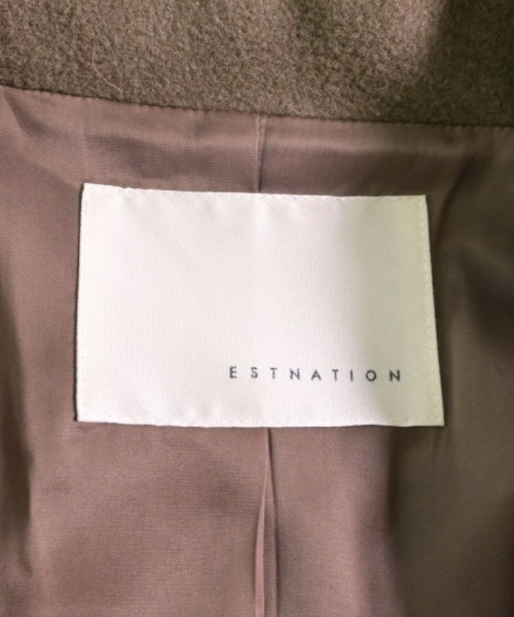 【新品・タグ付】ESTNATION ウールファーベスト　グレー36サイズ
