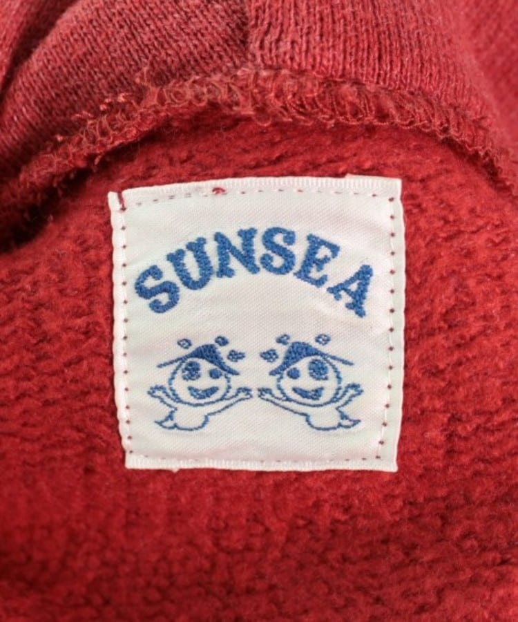 SUNSEA サンシー パーカー 3(L位) 赤