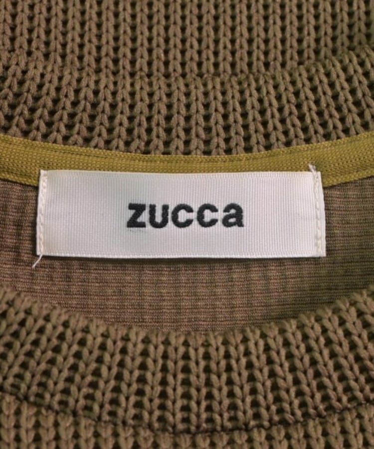 ズッカ zucca 18SS 変形 ニット セーター 水色 ブルー IBO40
