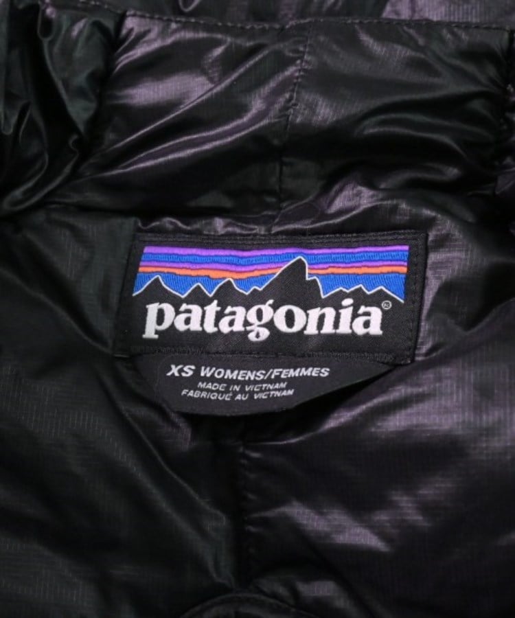 patagonia パタゴニア ダウンジャケット/ダウンベスト XS 黒