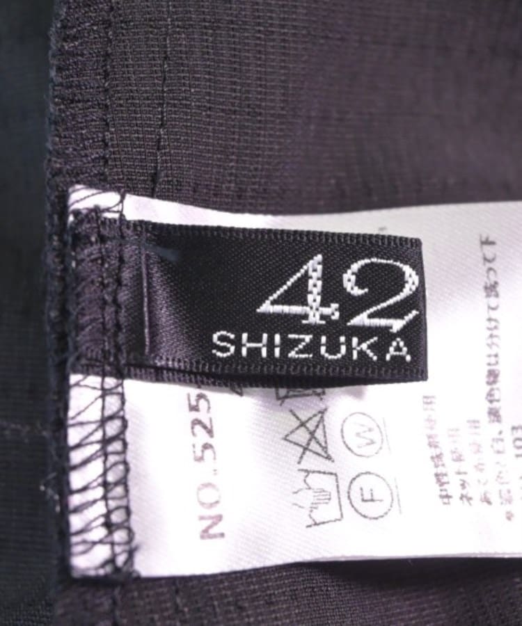 4298 SHIZUKA KOMURO ブラウス 40(M位) 黒